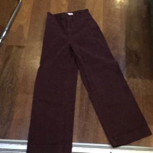 Lou and grey flare maroon pants